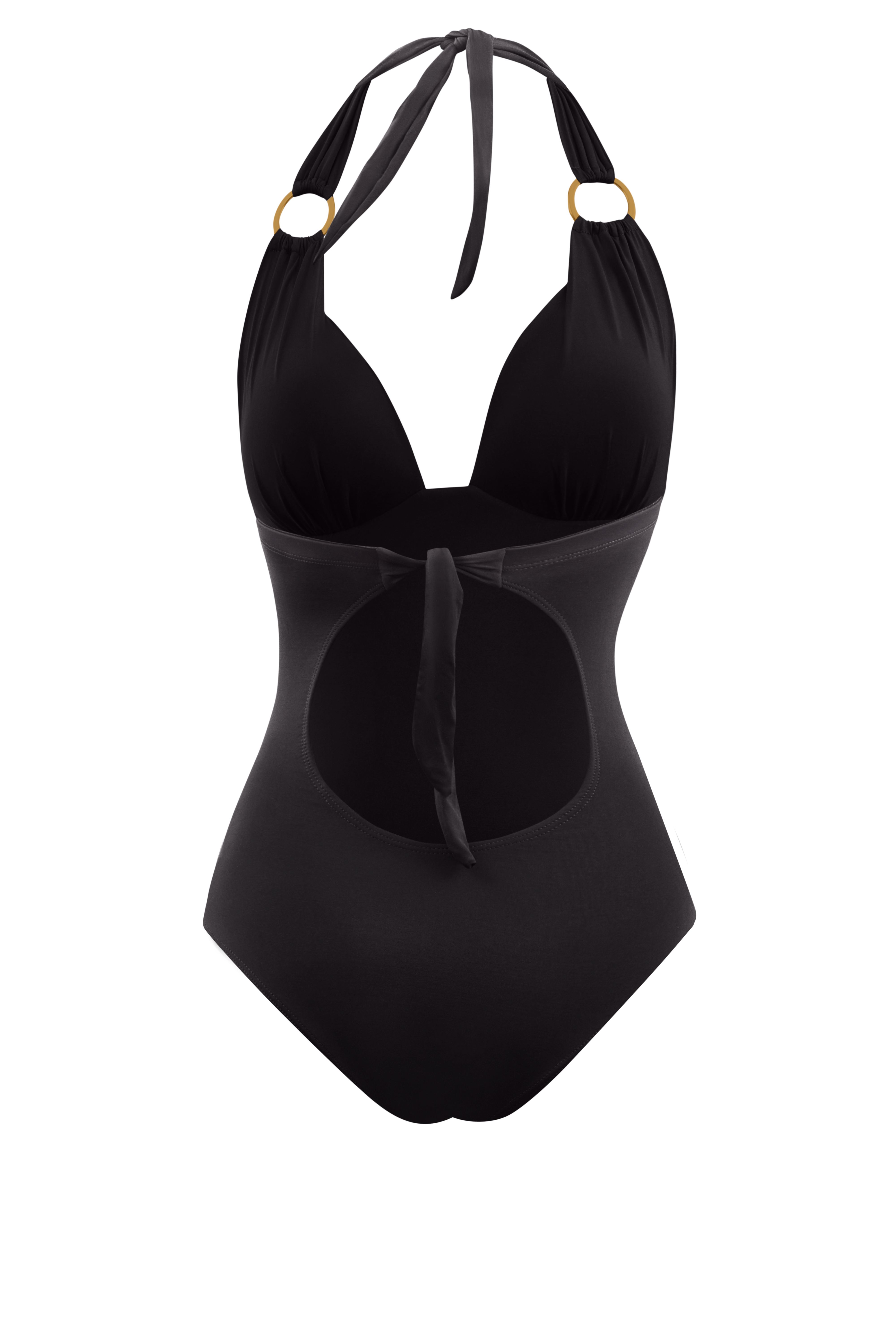 ROPA DE BAÑO MUJER CHAMELA NEGRO 29675 TIPO HEALTER - 4