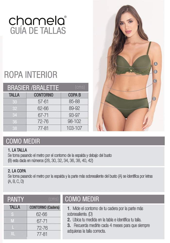 BRASIER PREHORMADO BÁSICO | 42110 CHAMELA - 3