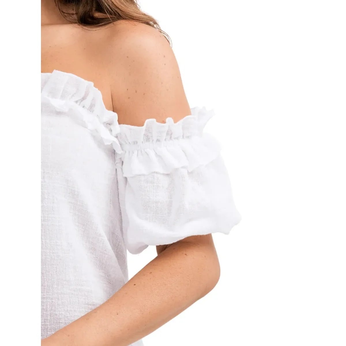 VESTIDO MUJER 46125 - STRAPLESS CON BOLEROS SUPERIORES - 2