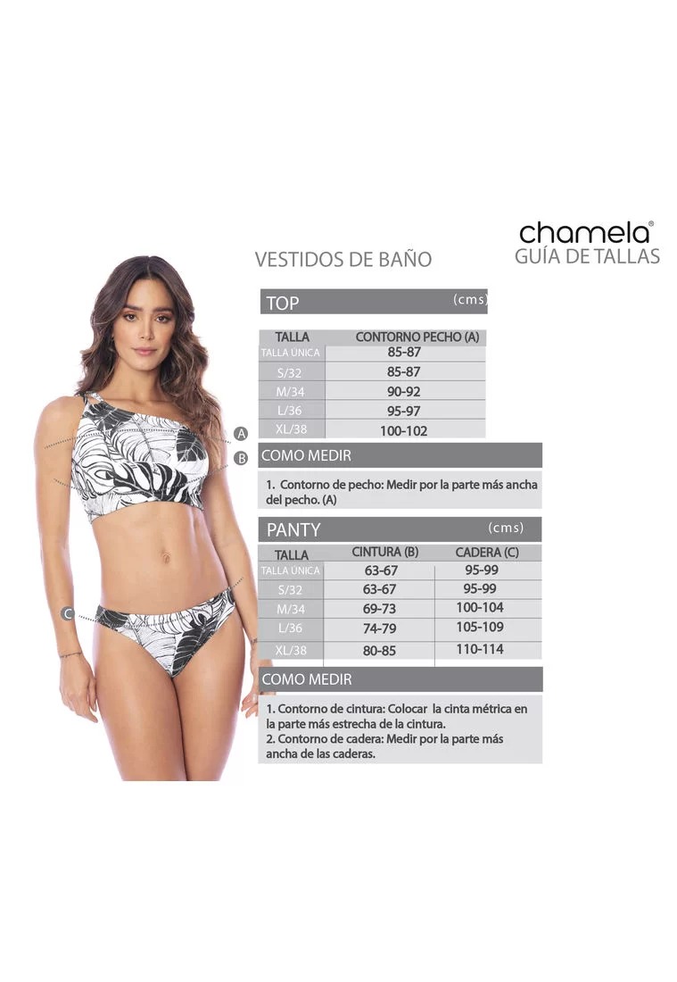 ROPA DE BAÑO MANGA LARGA MUJER CON CONTROL DE ABDOMEN 45465 - 3