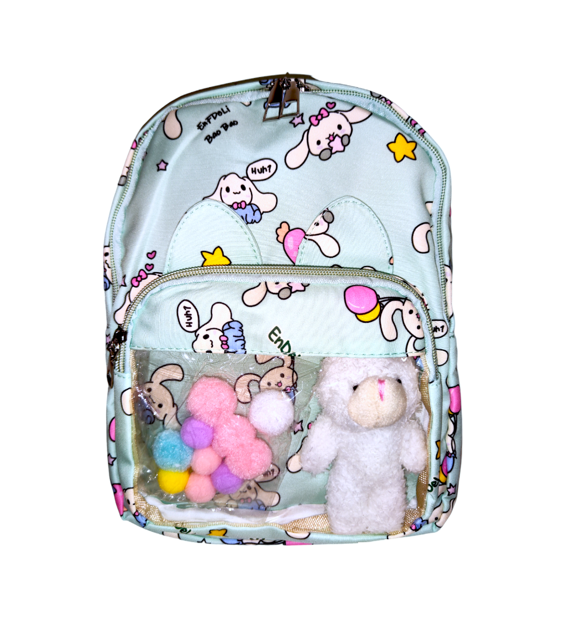 MINI MOCHILA  CONEJITO KAWAII - 1