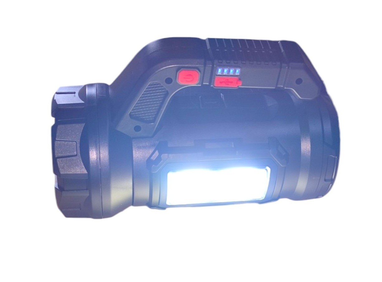 LINTERNA DE EMERGENCIA  RECARGABLE CON HERRAMIENTAS 18W - 5