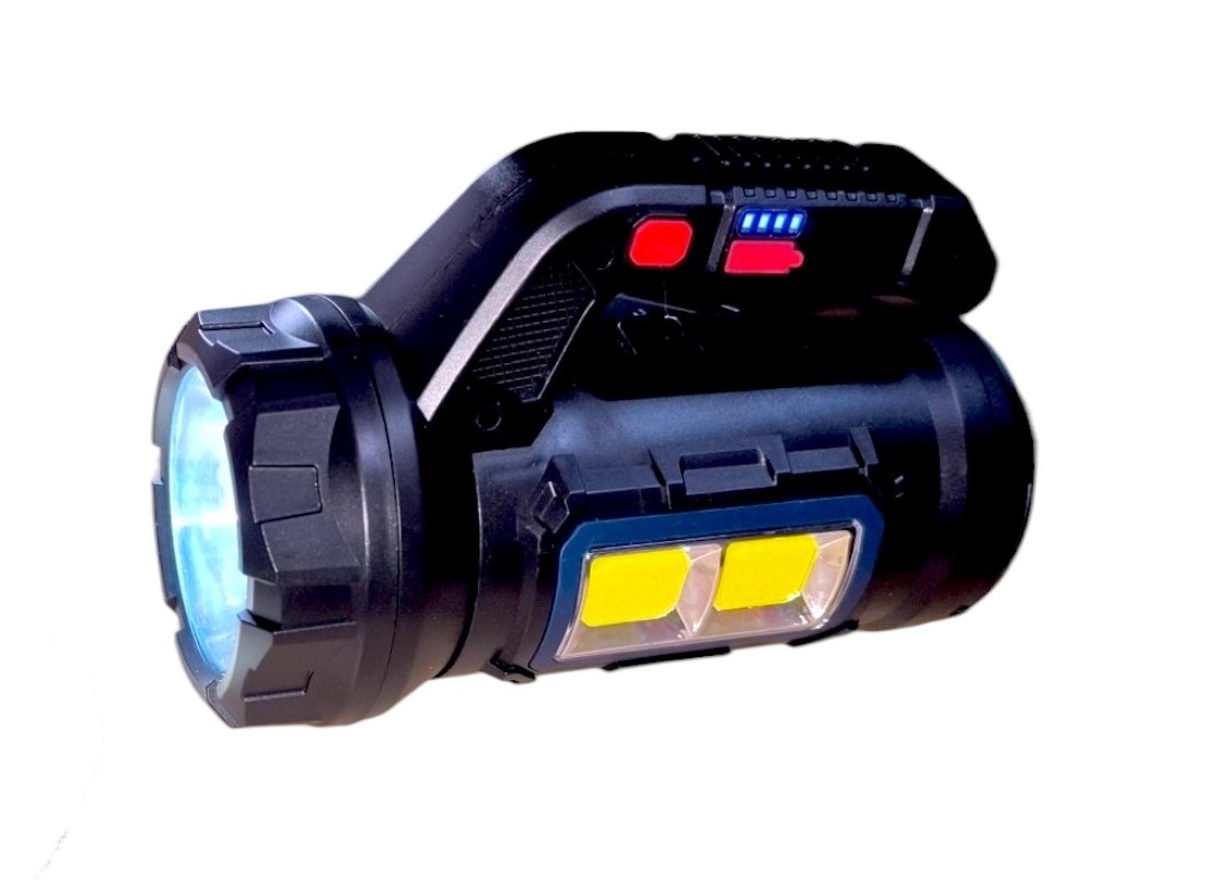 LINTERNA DE EMERGENCIA  RECARGABLE CON HERRAMIENTAS 18W - 6