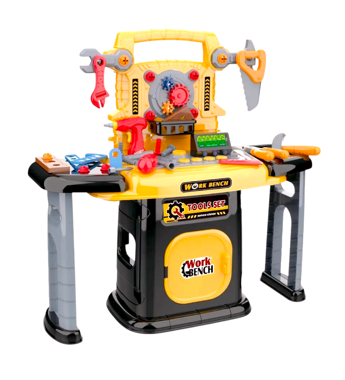 JUGUETE HERRAMIENTAS PARA NIÑOS 102 PIEZAS CON LUCES Y SONIDO. - 3