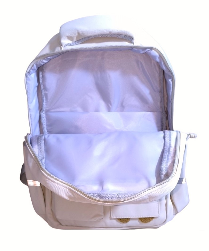 MOCHILA KAWAII PORTA LAPTOP DISEÑO OSITO MÁS BOTELLA TOMATODO - 5