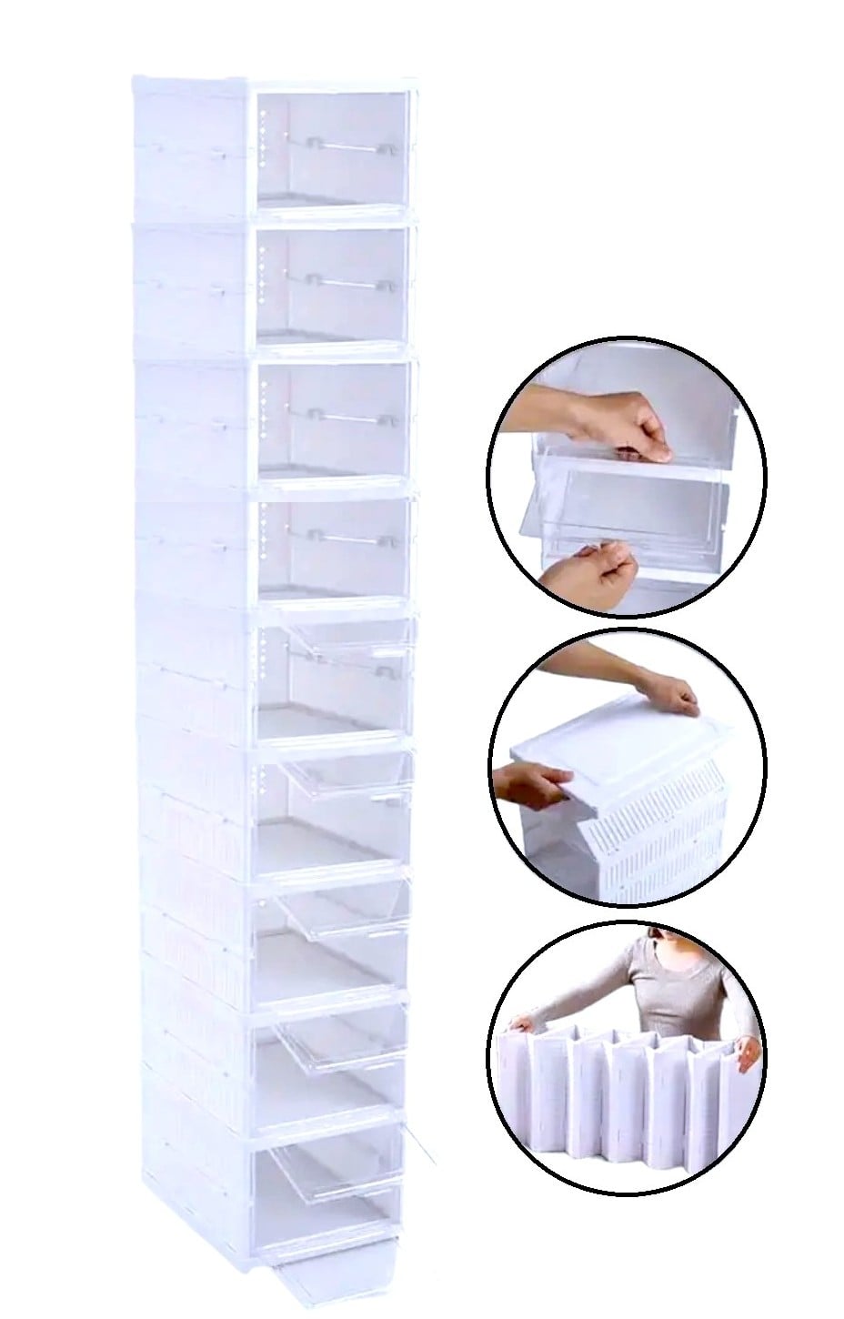 ZAPATERA PLEGABLE 9 PISOS - 1