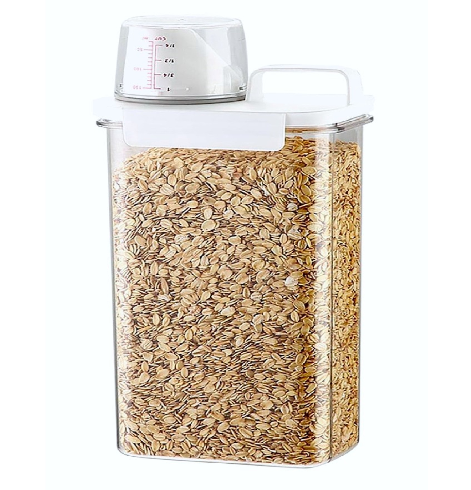 FRASCO CONTENEDOR O DISPENSADOR DE ARROZ MENESTRAS O CEREALES 2300ML. - 4
