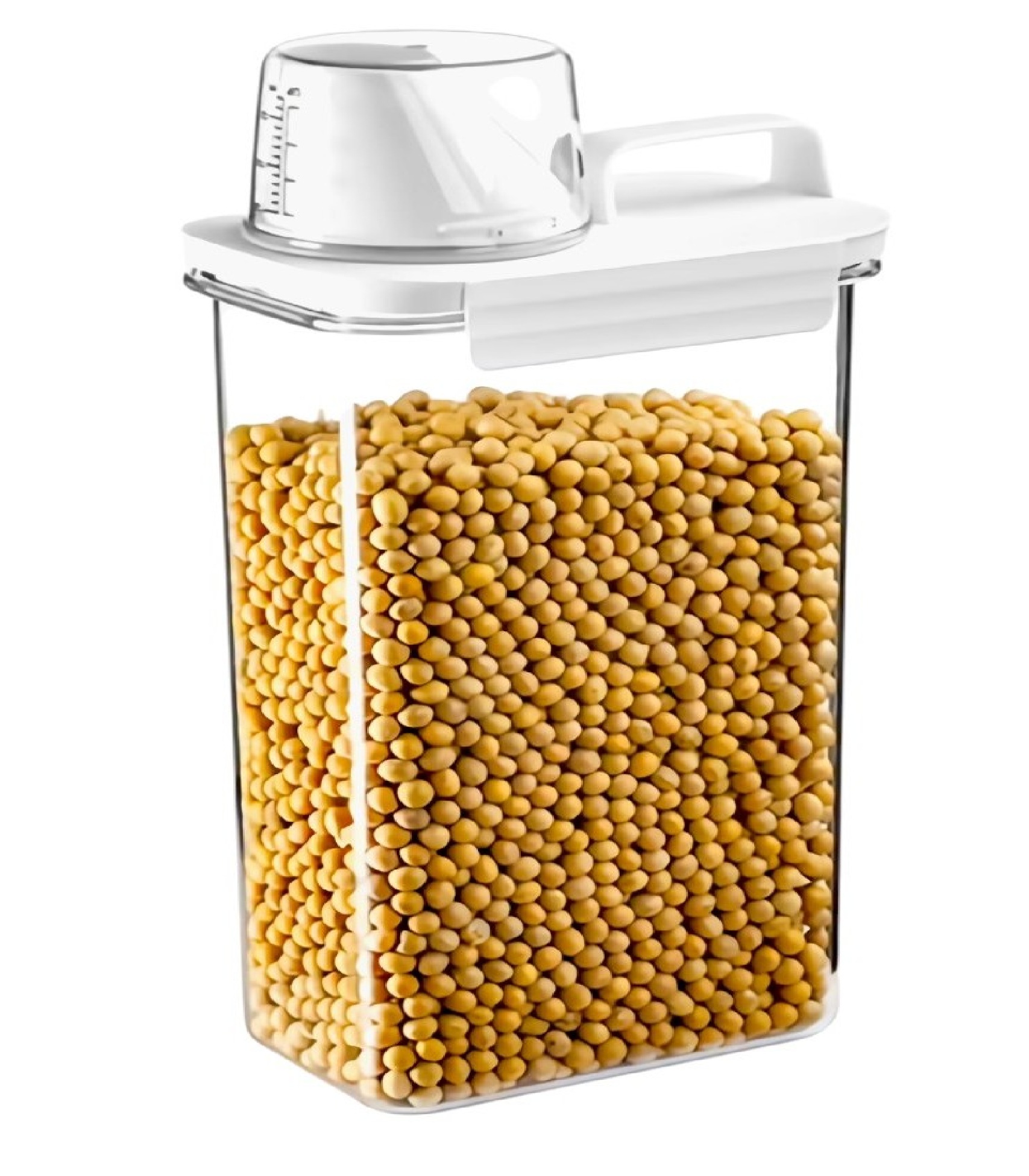 FRASCO CONTENEDOR O DISPENSADOR DE ARROZ MENESTRAS O CEREALES 2300ML. - 6