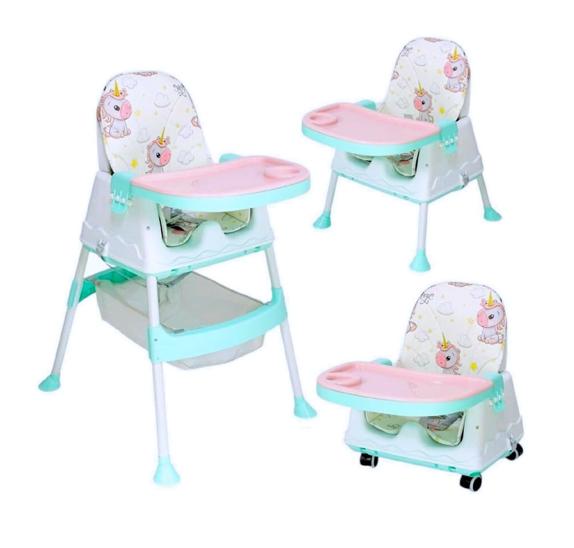 SILLA DE COMER 3 EN 1 PARA BEBÉ - 1