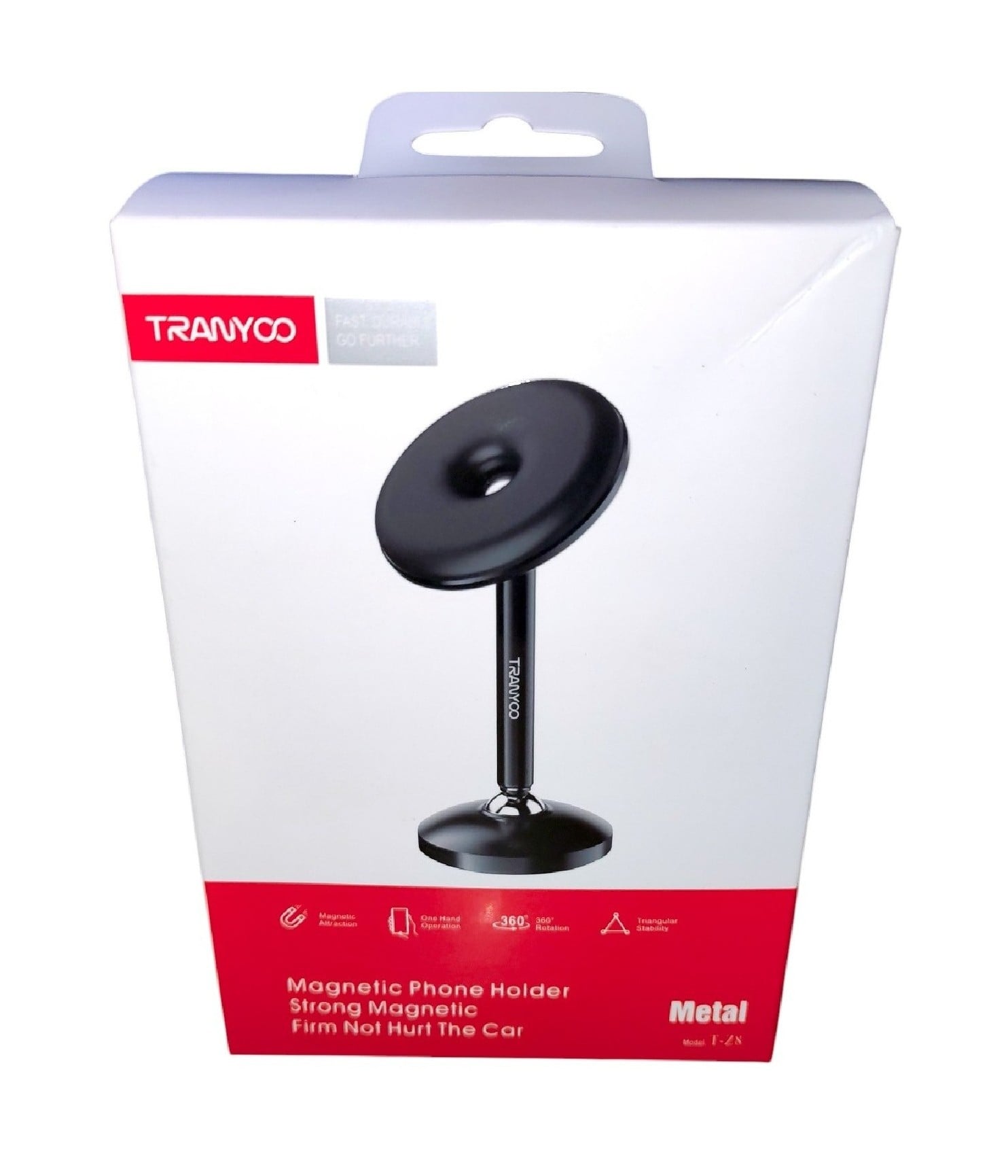 SOPORTE MAGNÉTICO 360° TRANYOO T-Z8 PARA CELULAR - 2