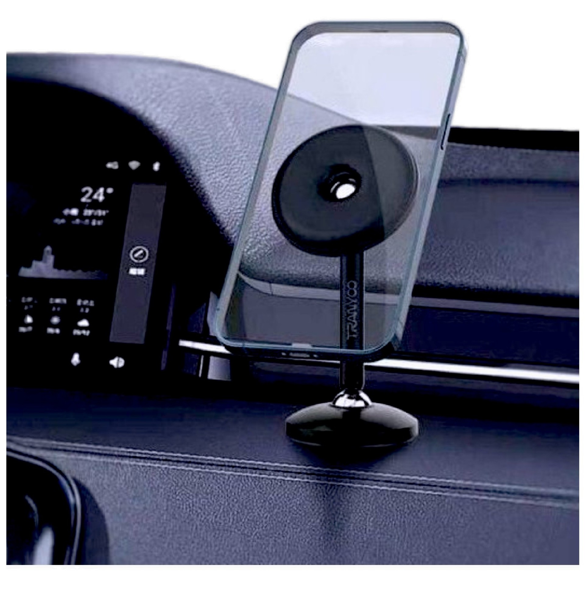 SOPORTE MAGNÉTICO 360° TRANYOO T-Z8 PARA CELULAR - 9