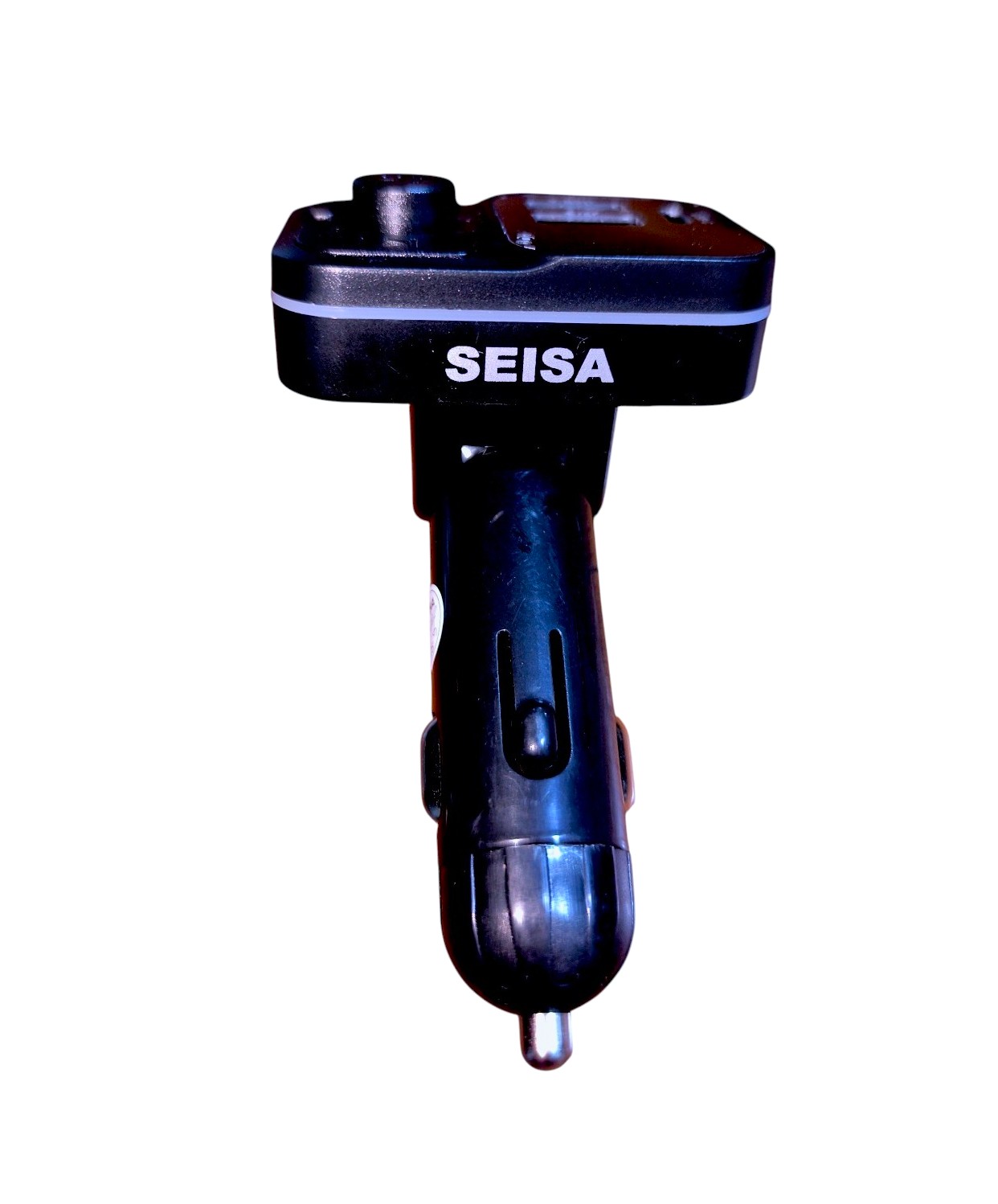 CARGADOR USB PARA AUTO - TRANSMISOR FM SEISA MODELO QM-K9015 - 4