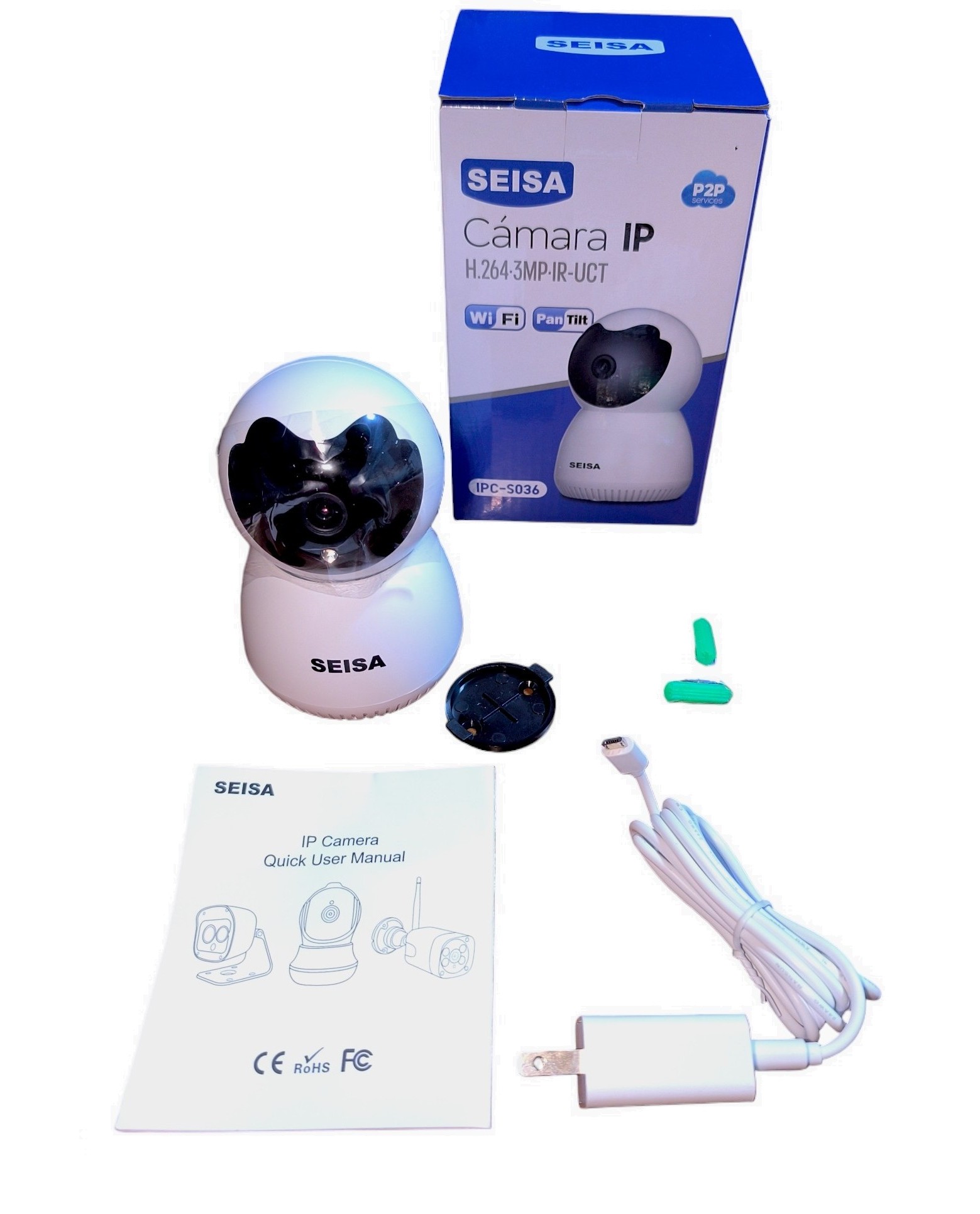 CAMARA IP SEISA MODELO IPC-S036 - 2