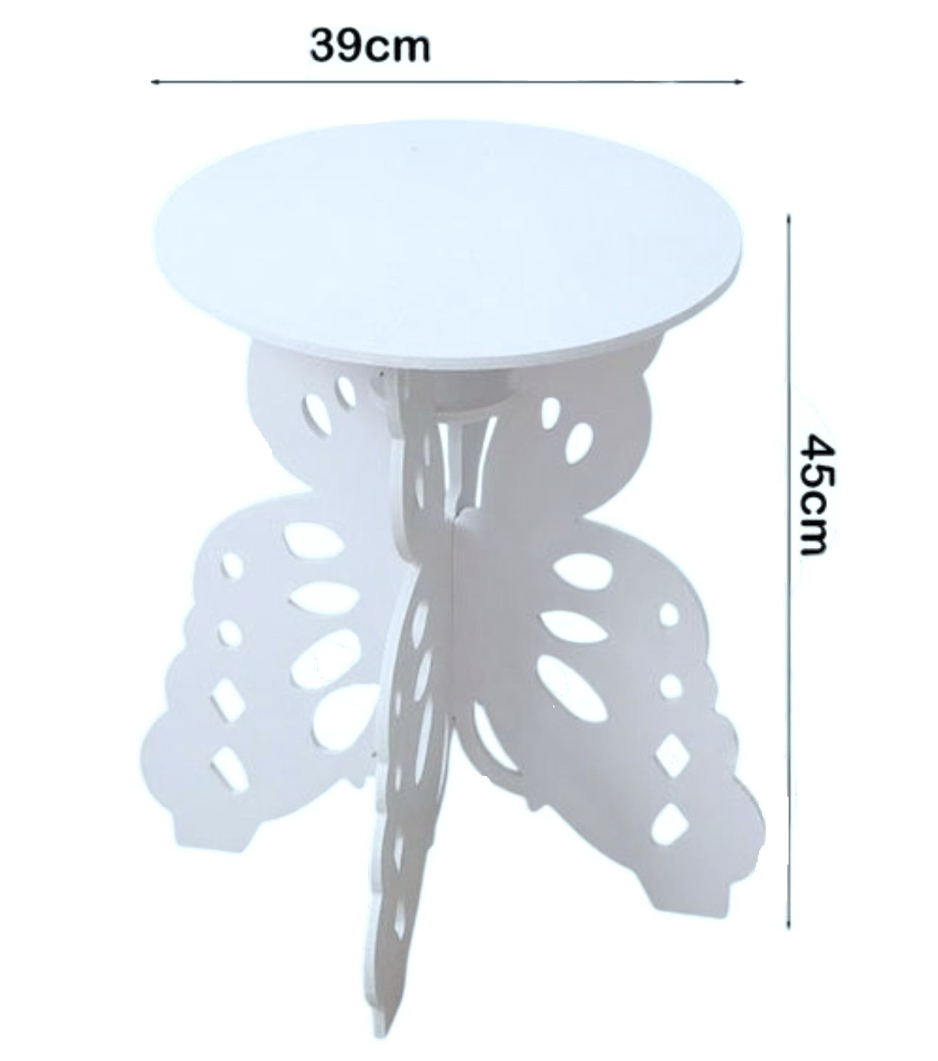MESITA ORGANIZADORA ARMABLE MULTIUSOS MODELO MARIPOSA - 3