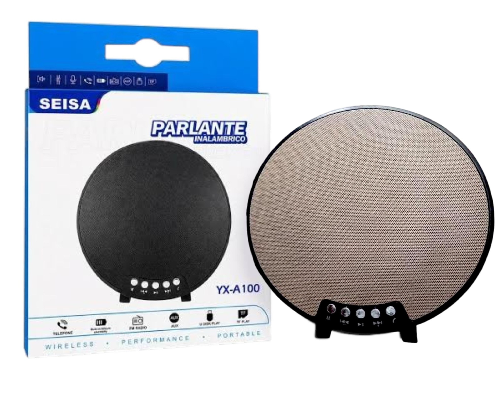PARLANTE INALAMBRICO SEISA MODELO YX-A100 - 1