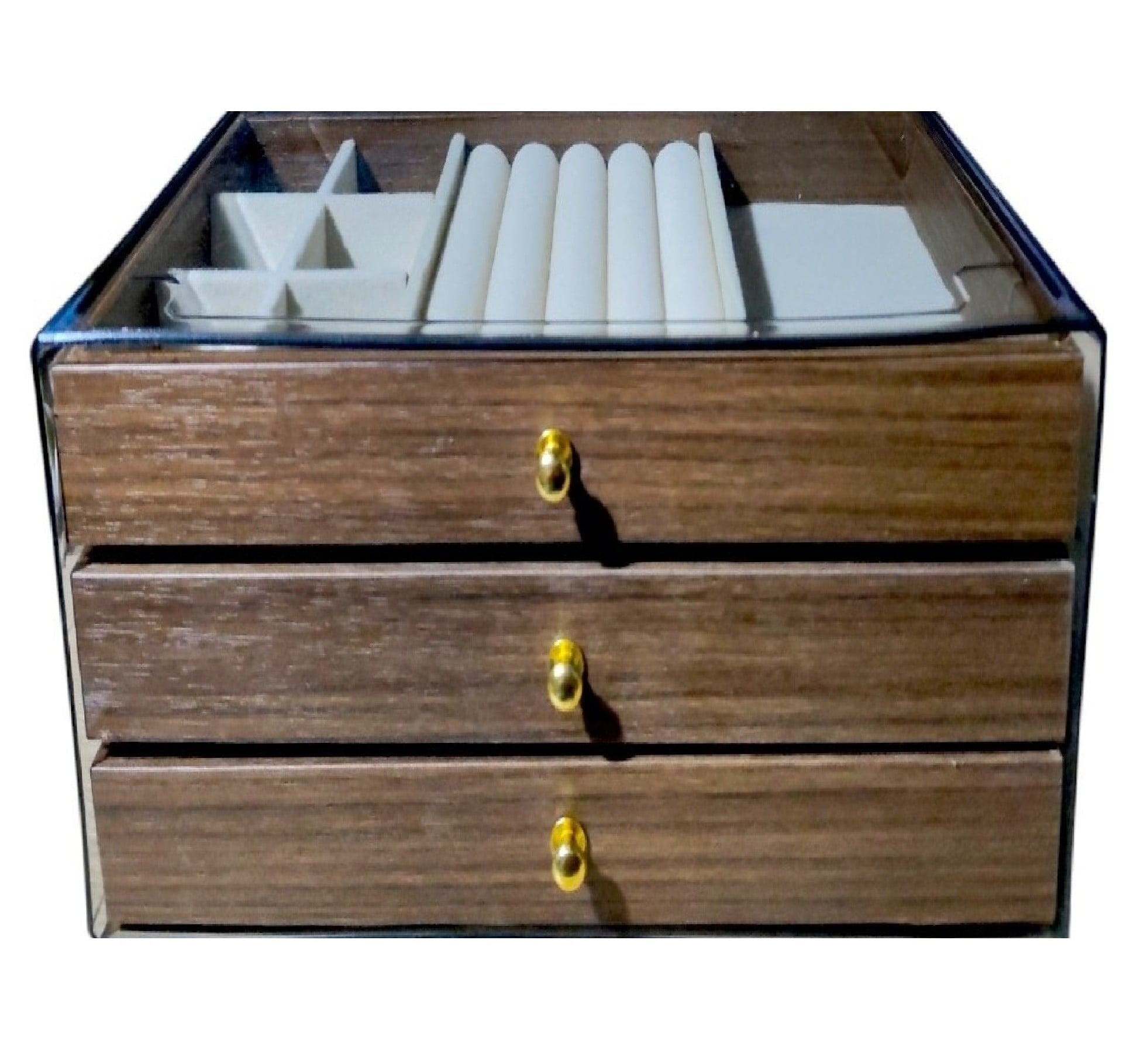 JOYERO ORGANIZADOR DE 3 NIVELES – ELEGANCIA Y ORDEN PARA TUS ACCESORIOS - 2