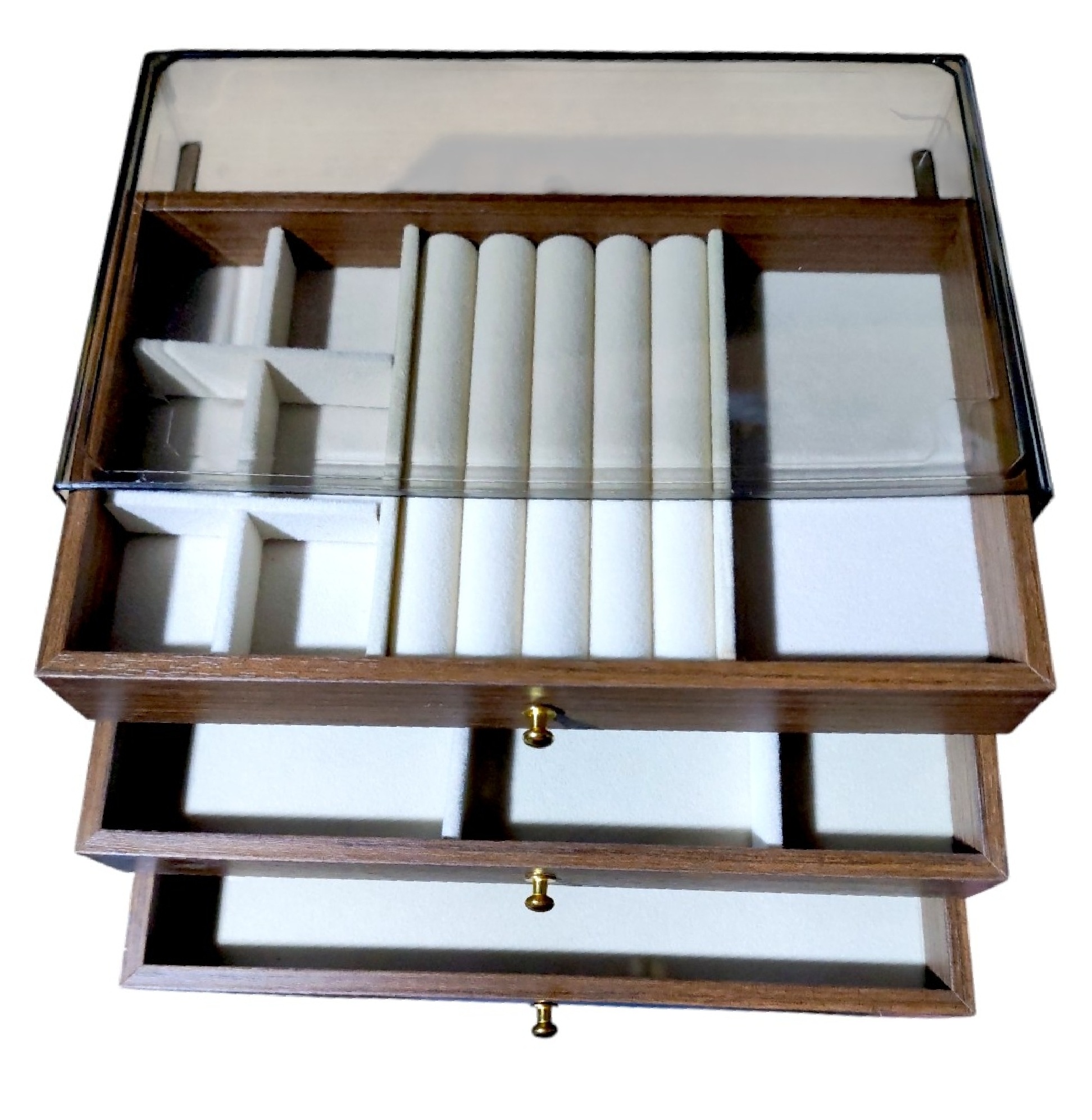 JOYERO ORGANIZADOR DE 3 NIVELES – ELEGANCIA Y ORDEN PARA TUS ACCESORIOS - 4