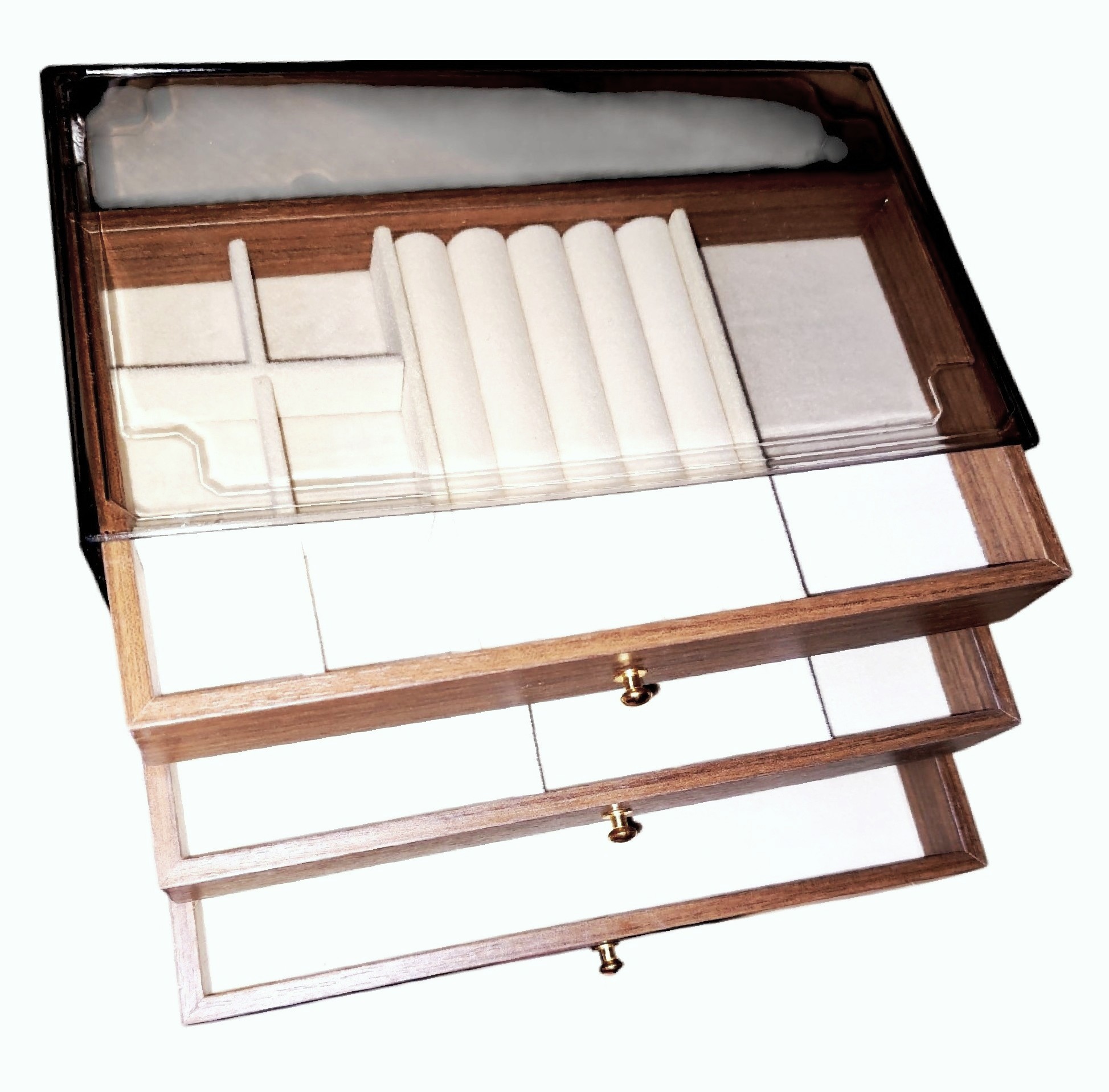 JOYERO ORGANIZADOR DE 3 NIVELES – ELEGANCIA Y ORDEN PARA TUS ACCESORIOS - 7