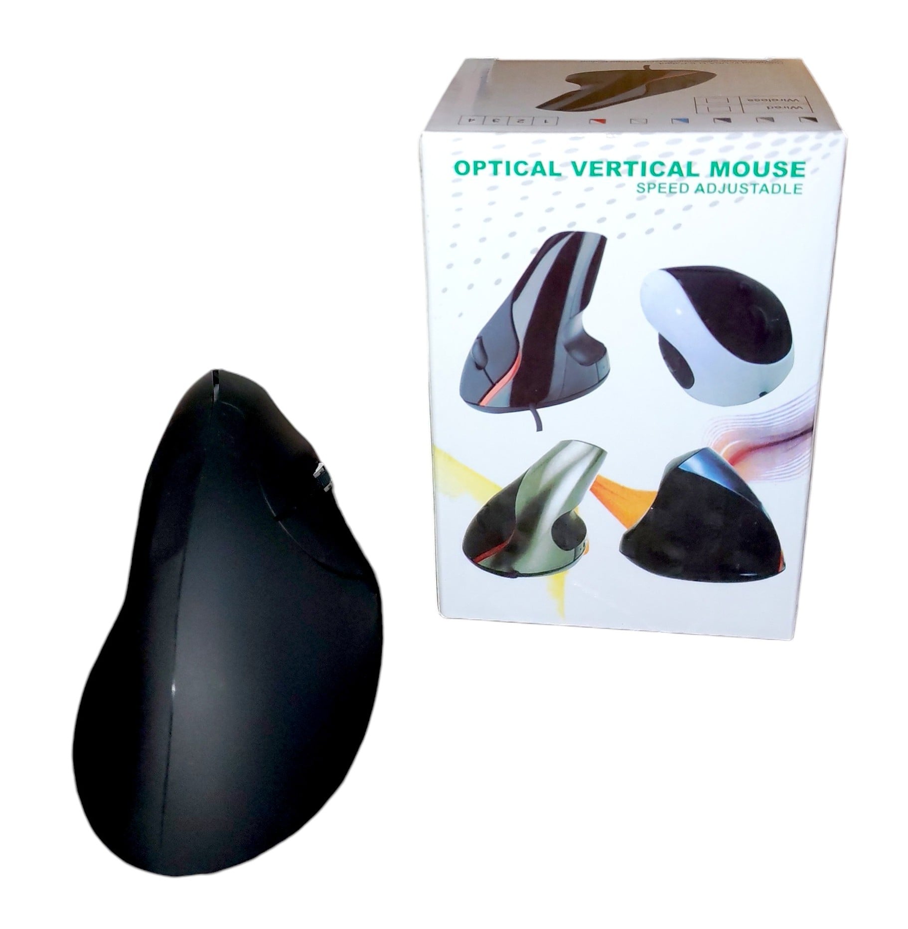 MOUSE INALÁMBRICO ERGONÓMICO VERTICAL - 2