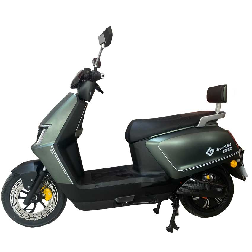 MOTO ELÉCTRICA GREENLINE MODELO X6 PRO VERDE - 2