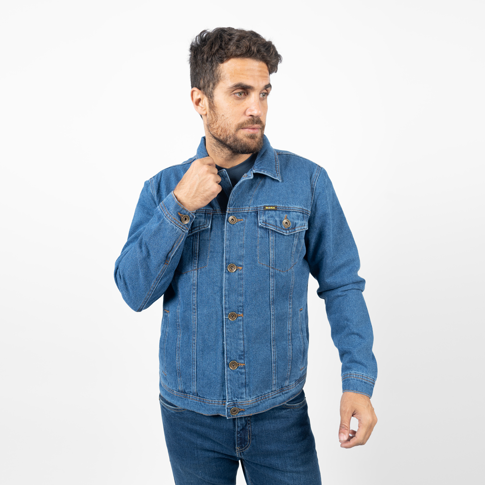 CASACA TEJANA III DENIM RIGIDO - 1