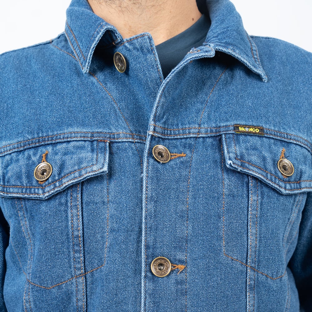 CASACA TEJANA III DENIM RIGIDO - 3