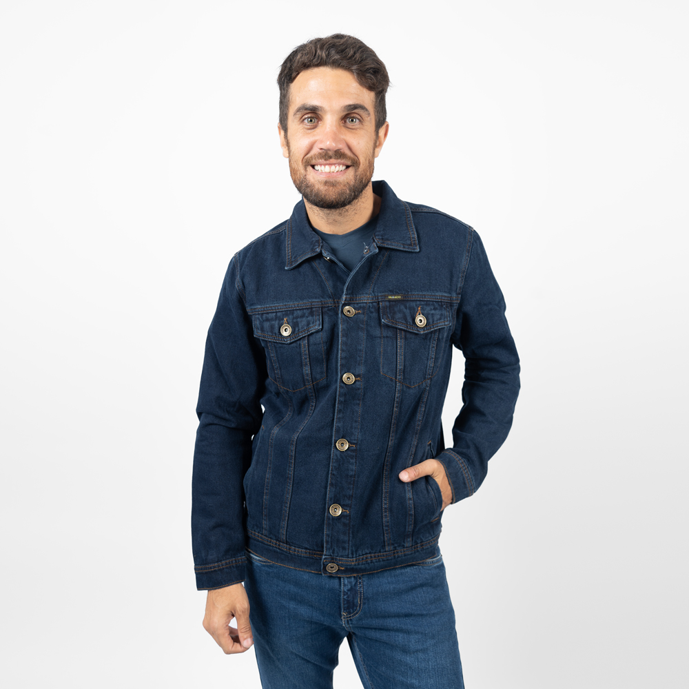 CASACA TEJANA III DENIM RIGIDO - 4