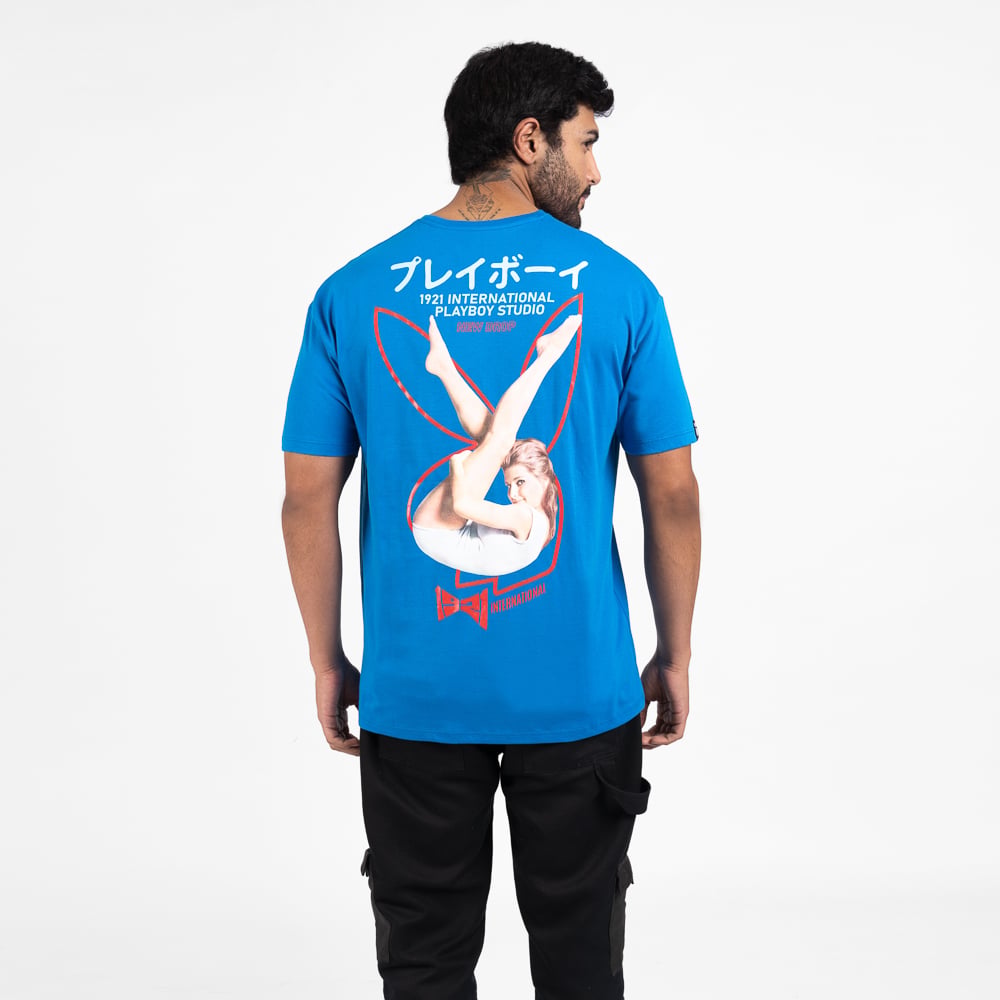 POLO MANGA CORTA HOMBRE 1921 AZUL JERSEY CI24/BUNNIEX - 1