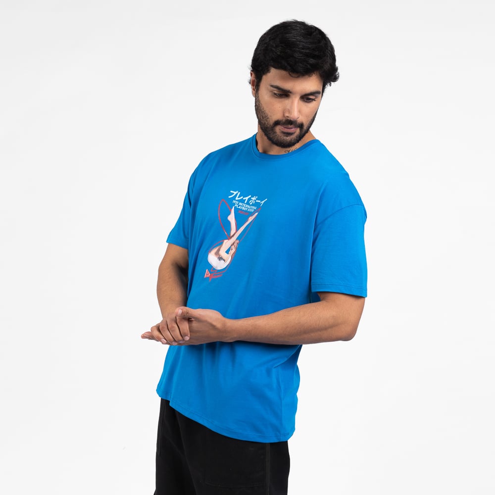 POLO MANGA CORTA HOMBRE 1921 AZUL JERSEY CI24/BUNNIEX - 2