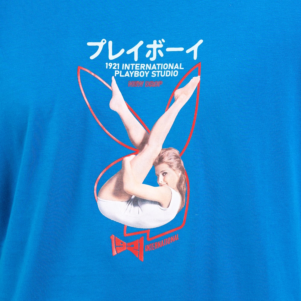 POLO MANGA CORTA HOMBRE 1921 AZUL JERSEY CI24/BUNNIEX - 3