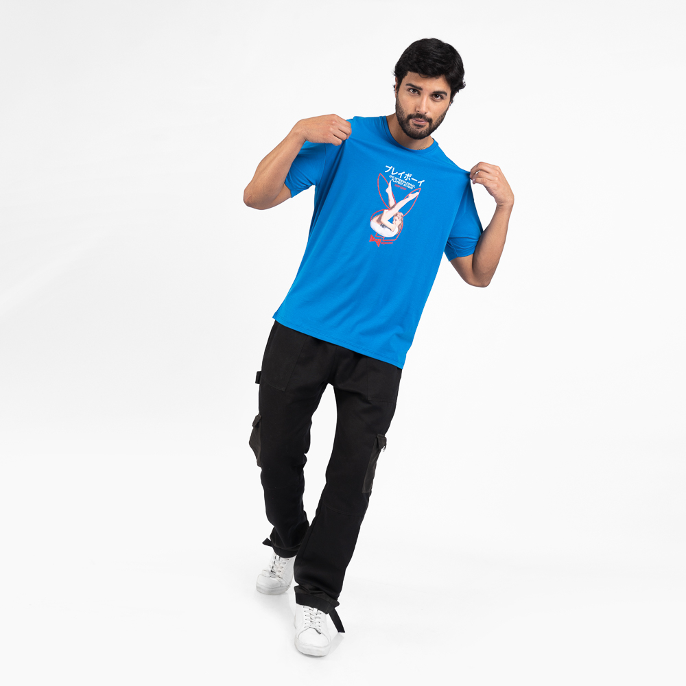POLO MANGA CORTA HOMBRE 1921 AZUL JERSEY CI24/BUNNIEX - 5