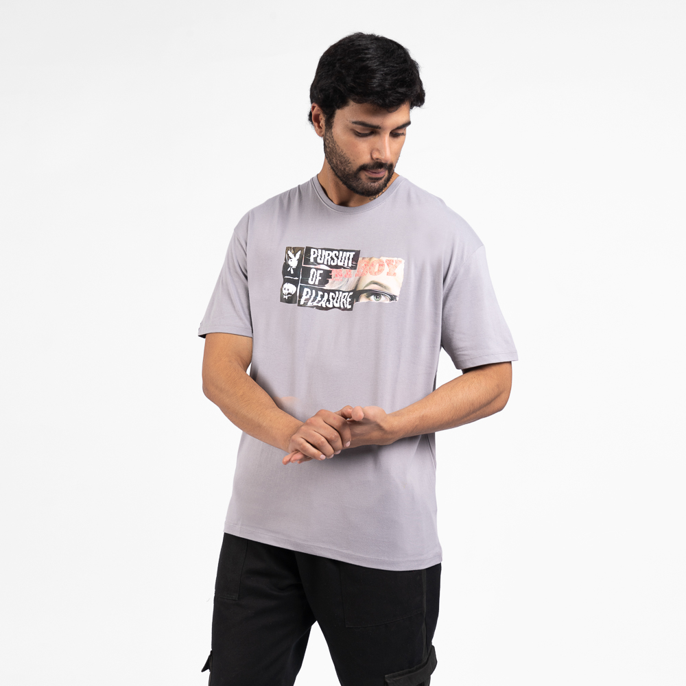 POLO MANGA CORTA HOMBRE 1921 GRIS JERSEY CI24/MAGAZINEX - 4