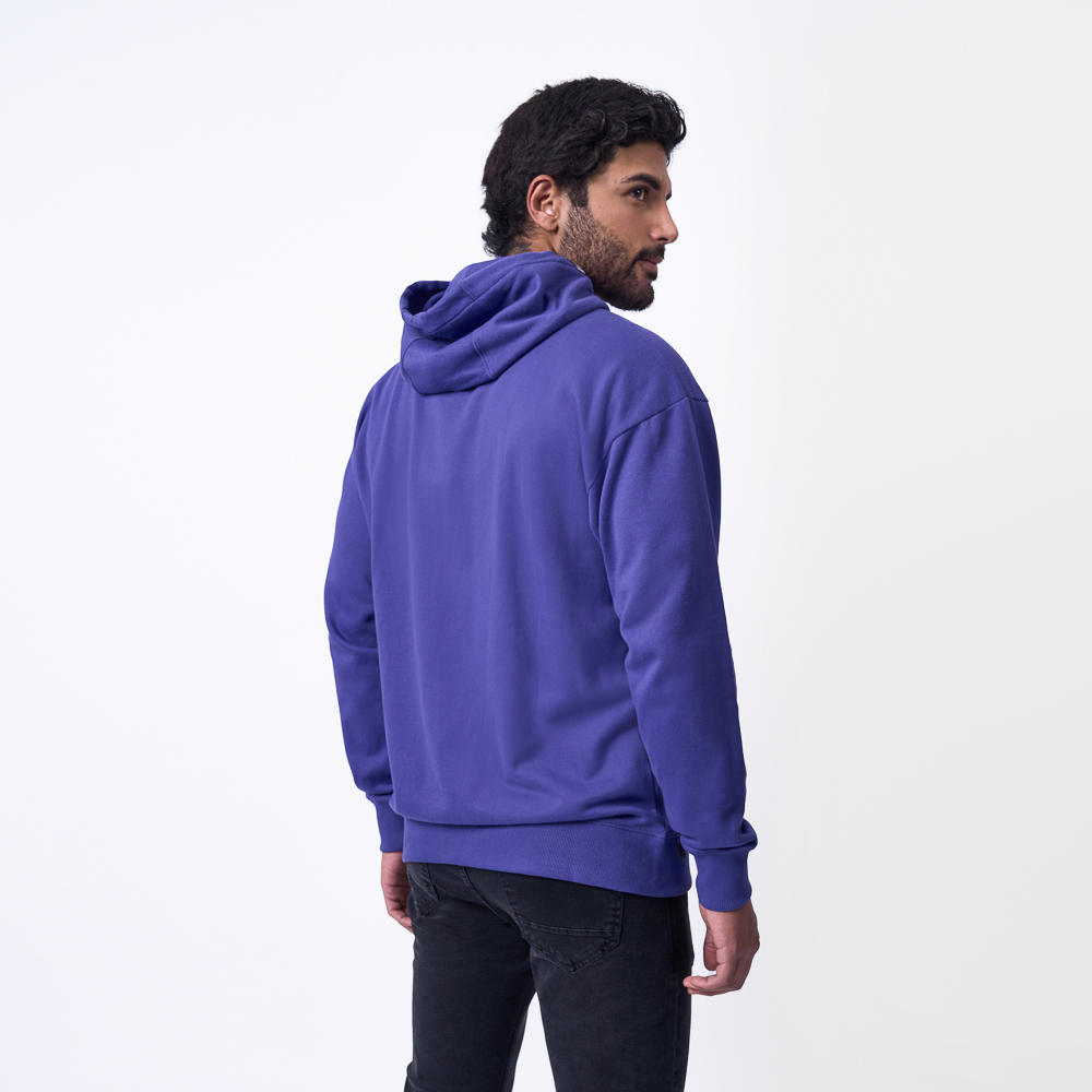 POLERA MANGA LARGA FRANELA HOMBRE 1921 MORADO EI23/FURRY - 3