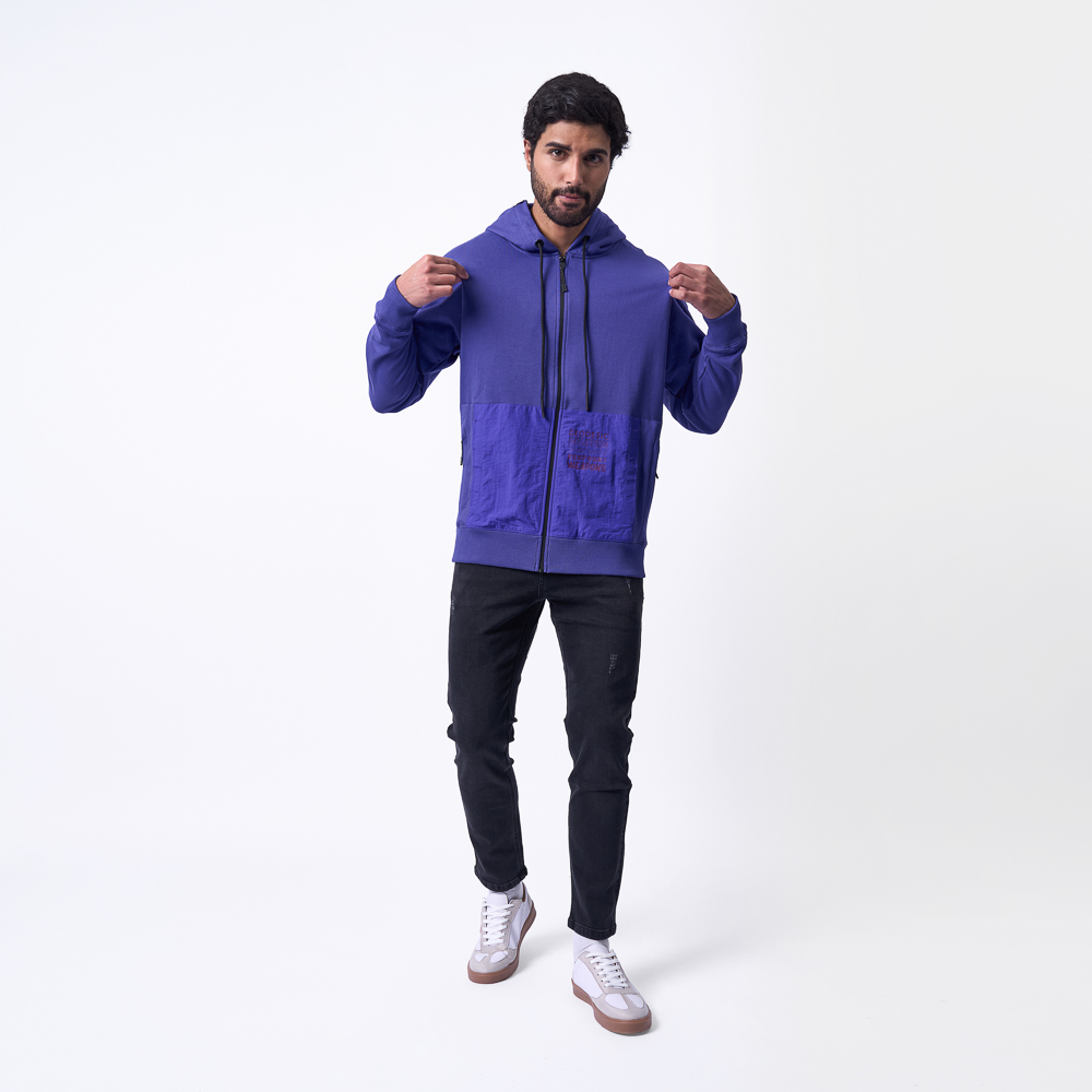 POLERA MANGA LARGA FRANELA HOMBRE 1921 MORADO EI23/FURRY - 6