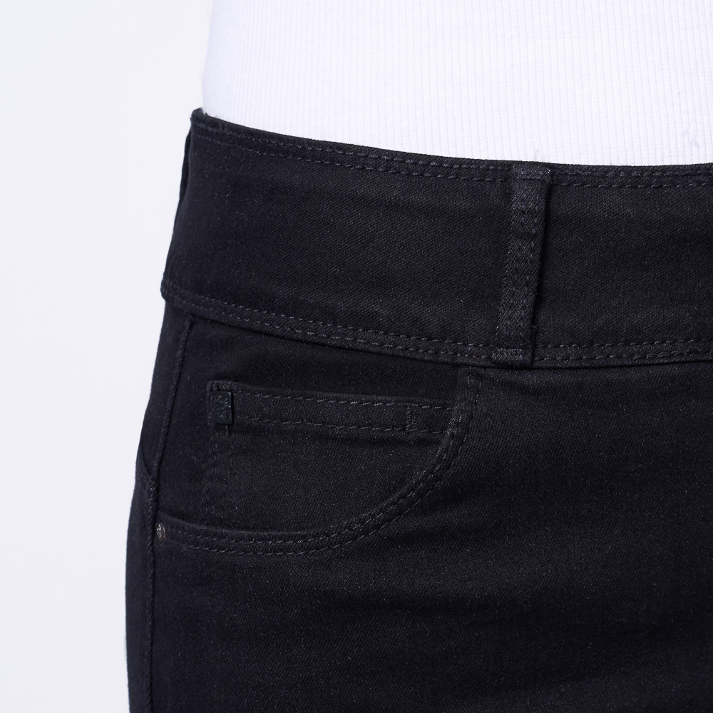 JEAN MUJER BRONCO DENISSE DENIM STRECH BLACK - 4
