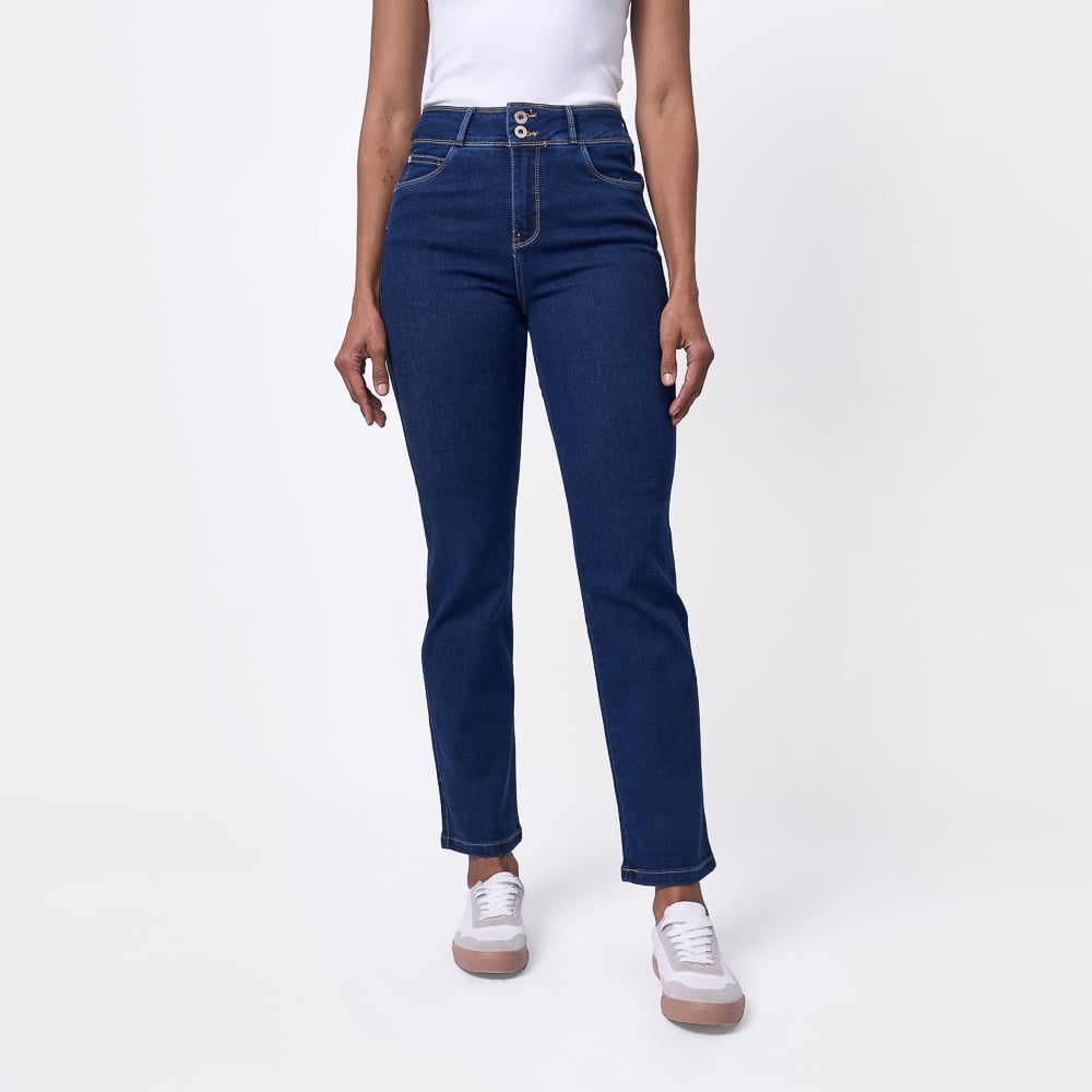 JEAN MUJER BRONCO DENISSE DENIM STRECH STONE - 1