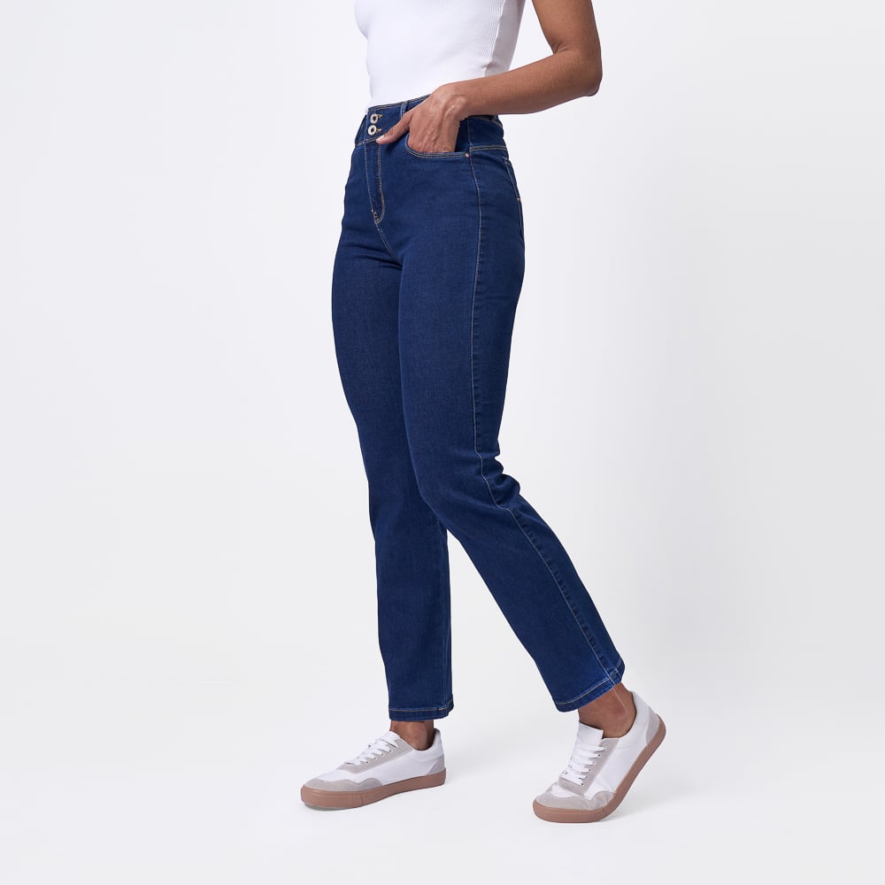 JEAN MUJER BRONCO DENISSE DENIM STRECH STONE - 2