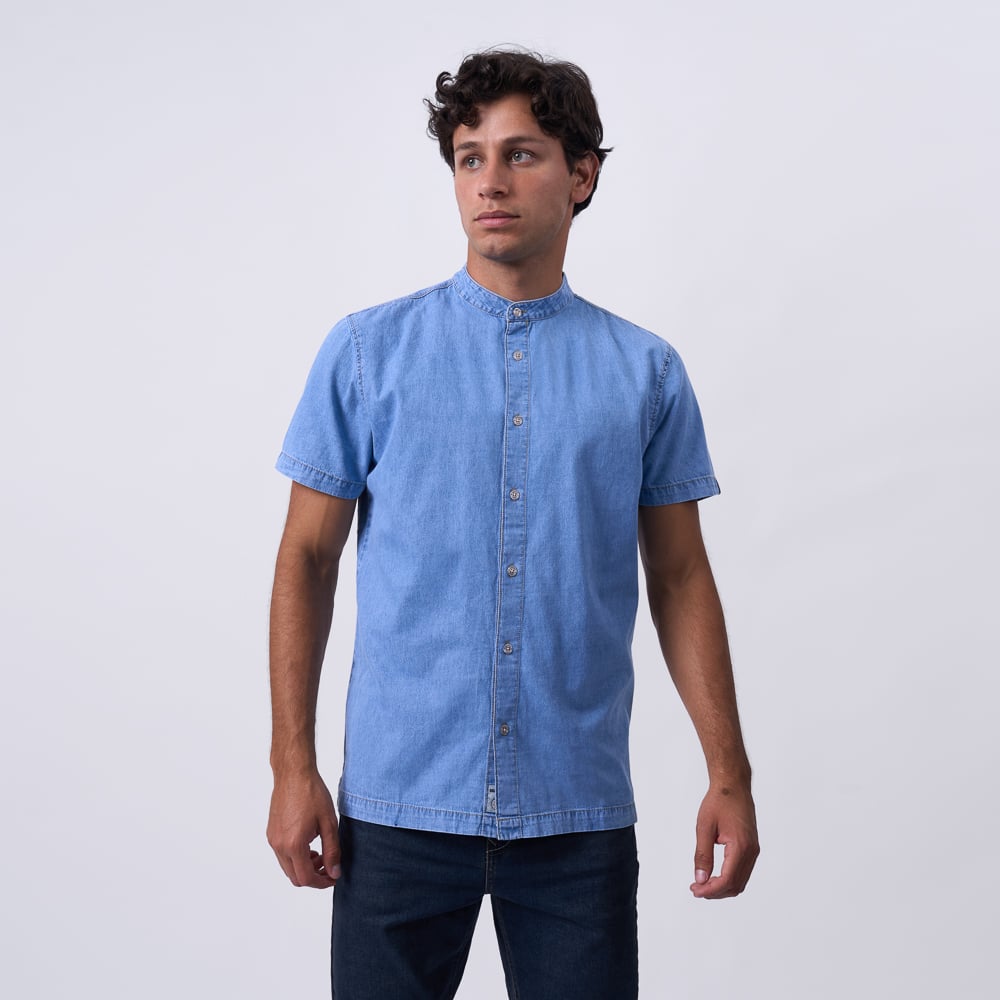 CAMISA M/C AP25/DE NOVAC-R DENIM CAMISERO - 1