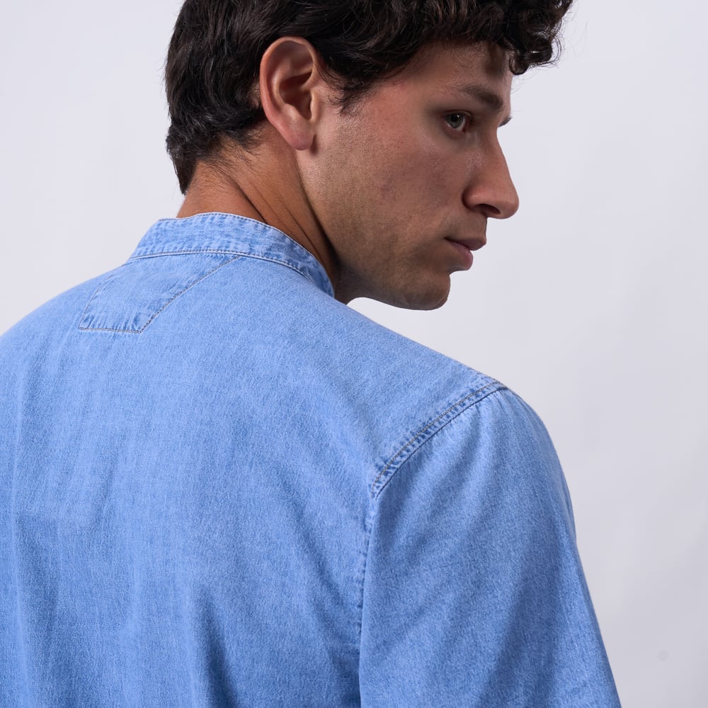 CAMISA M/C AP25/DE NOVAC-R DENIM CAMISERO - 3