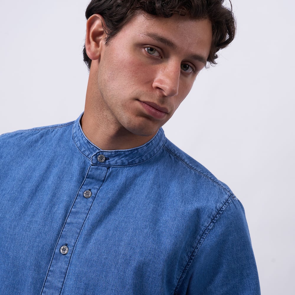 CAMISA M/C AP25/DE NOVAC-R DENIM CAMISERO - 2