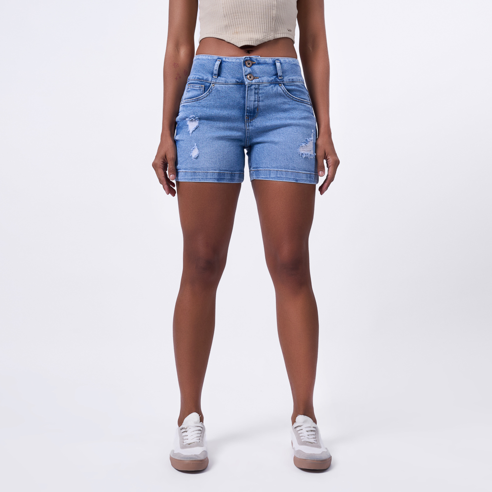 BERMUDA MILAH-B DENIM CONFORT - 1
