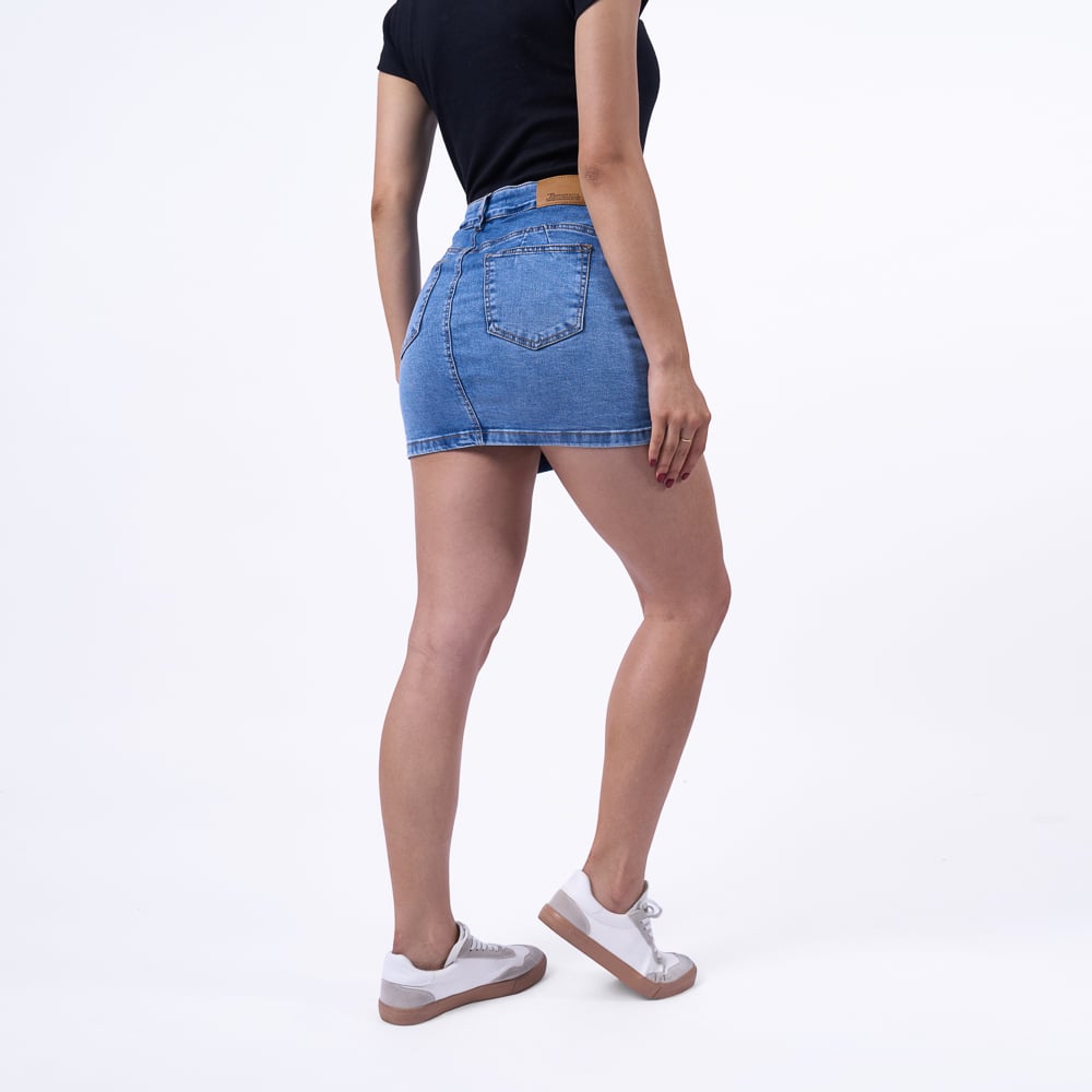 FALDA SHORT JP25/ZARYA DENIM STRECH - 2