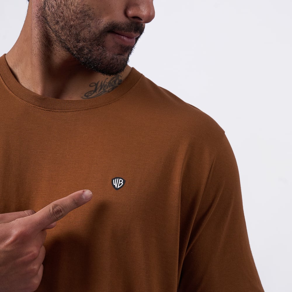 POLO EI25/O-NECK P2 JERSEY - CHOCO MOUSE - 3