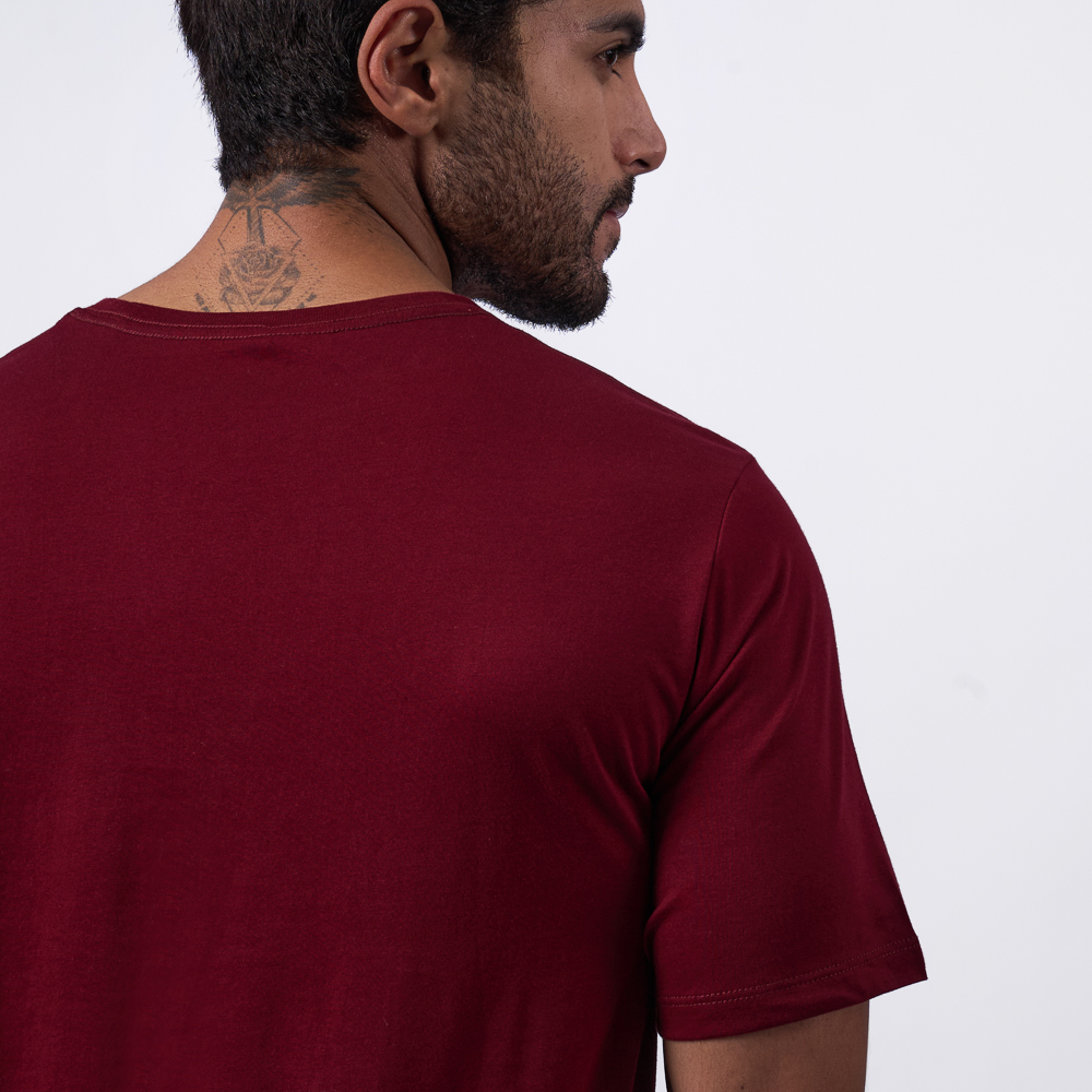 POLO EI25/O-NECK P2 JERSEY - BURGUNDY - 2