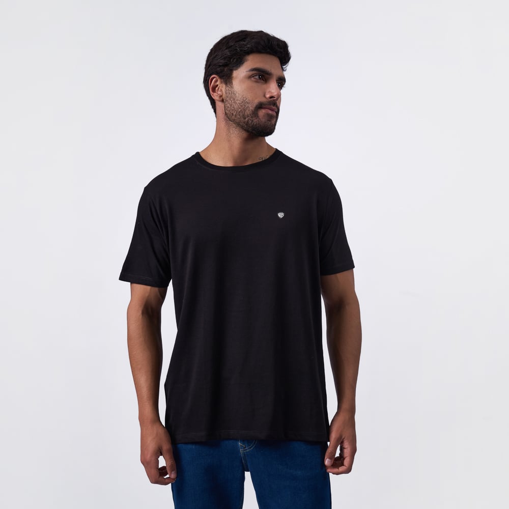 POLO EI25/O-NECK P2 JERSEY - NEGRO - 1