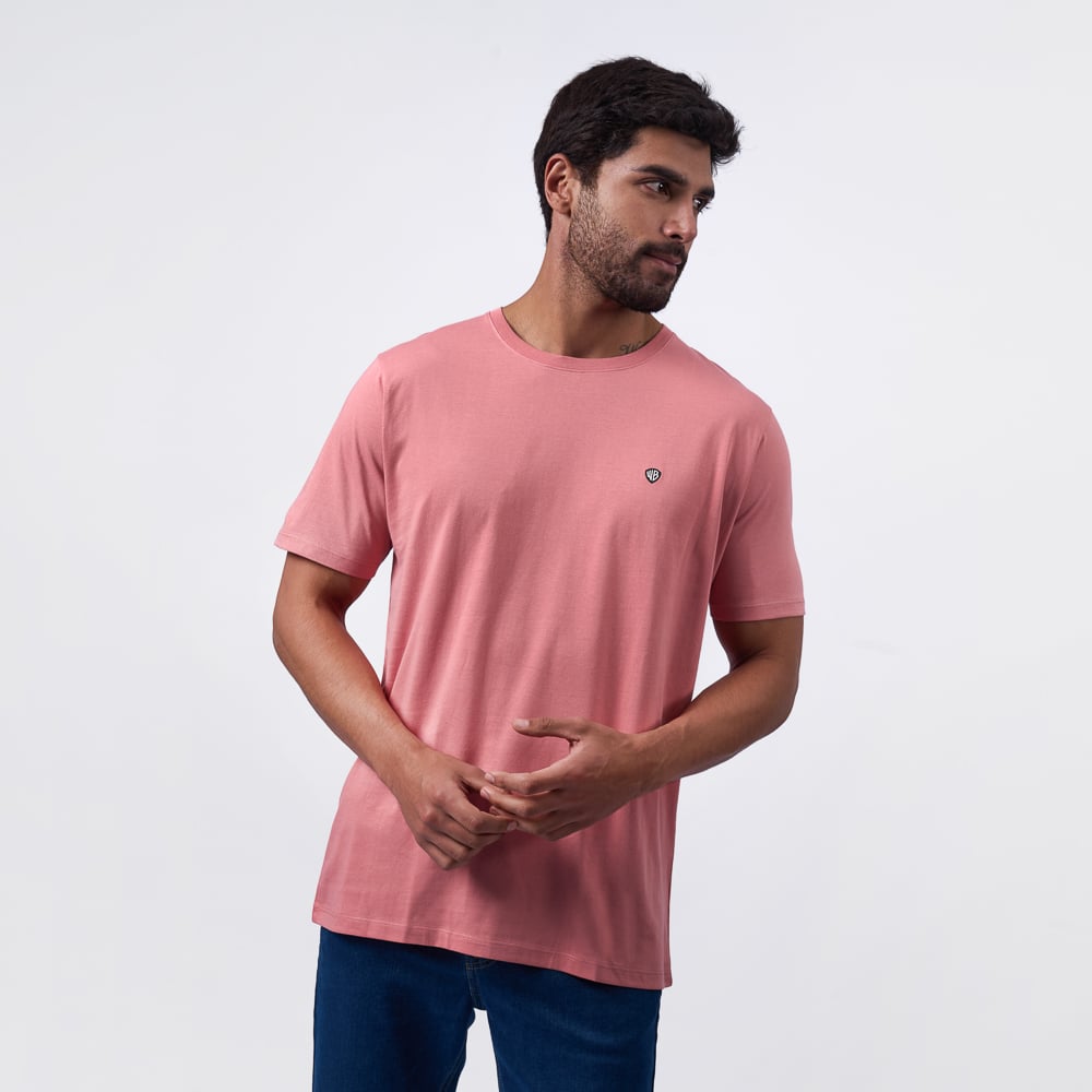 POLO EI25/O-NECK P2 JERSEY - PALO ROSA - 1