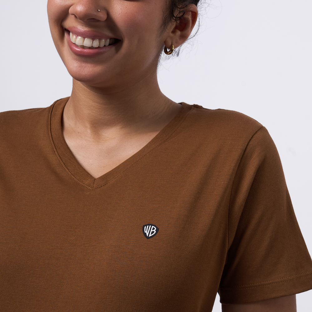 POLO EI25/VW-NECK P2 JERSEY - CHOCO MOUSE - 3