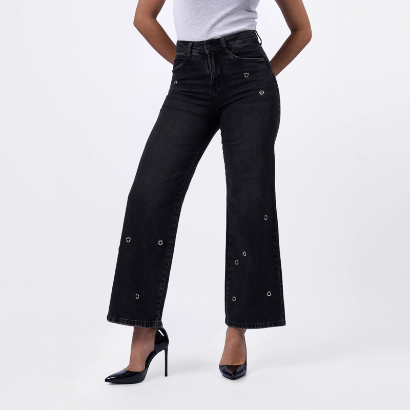 JEAN MACHINE MUJER PALAZO - POMPEYA P DENIM CONFORT - 1