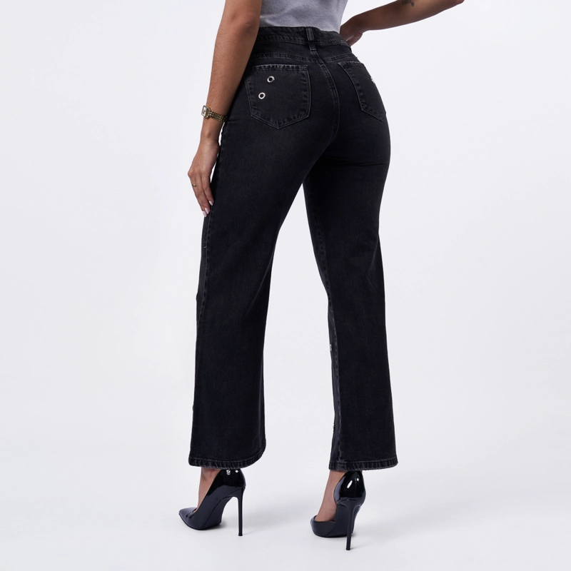 JEAN MACHINE MUJER PALAZO - POMPEYA P DENIM CONFORT - 2