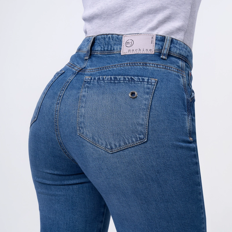 JEAN MACHINE MUJER PALAZO - POMPEYA P DENIM CONFORT - 4